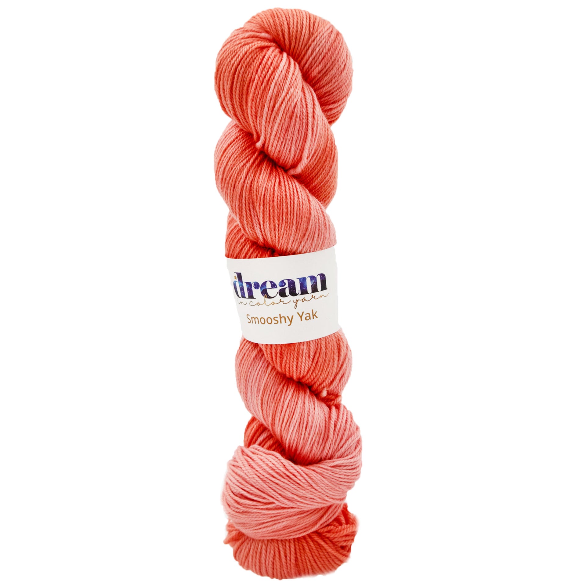 Dream in Color Smooshy Yak Yarn - Melon Bomb - Zoom Image
