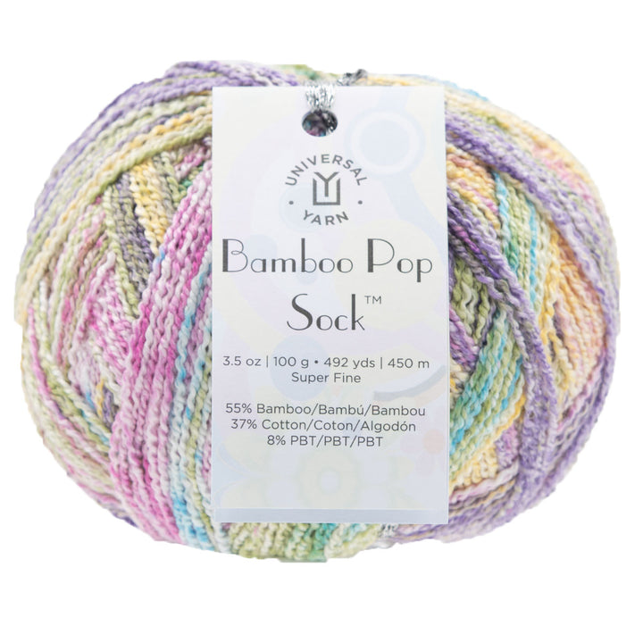 Universal Yarn Bamboo Pop Socks Yarn - 804 Prairie - Extra Image
