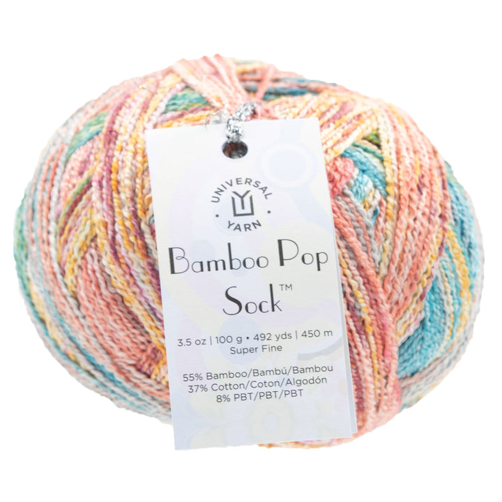 Universal Yarn Bamboo Pop Socks Yarn - 805 Badlands - Extra Image