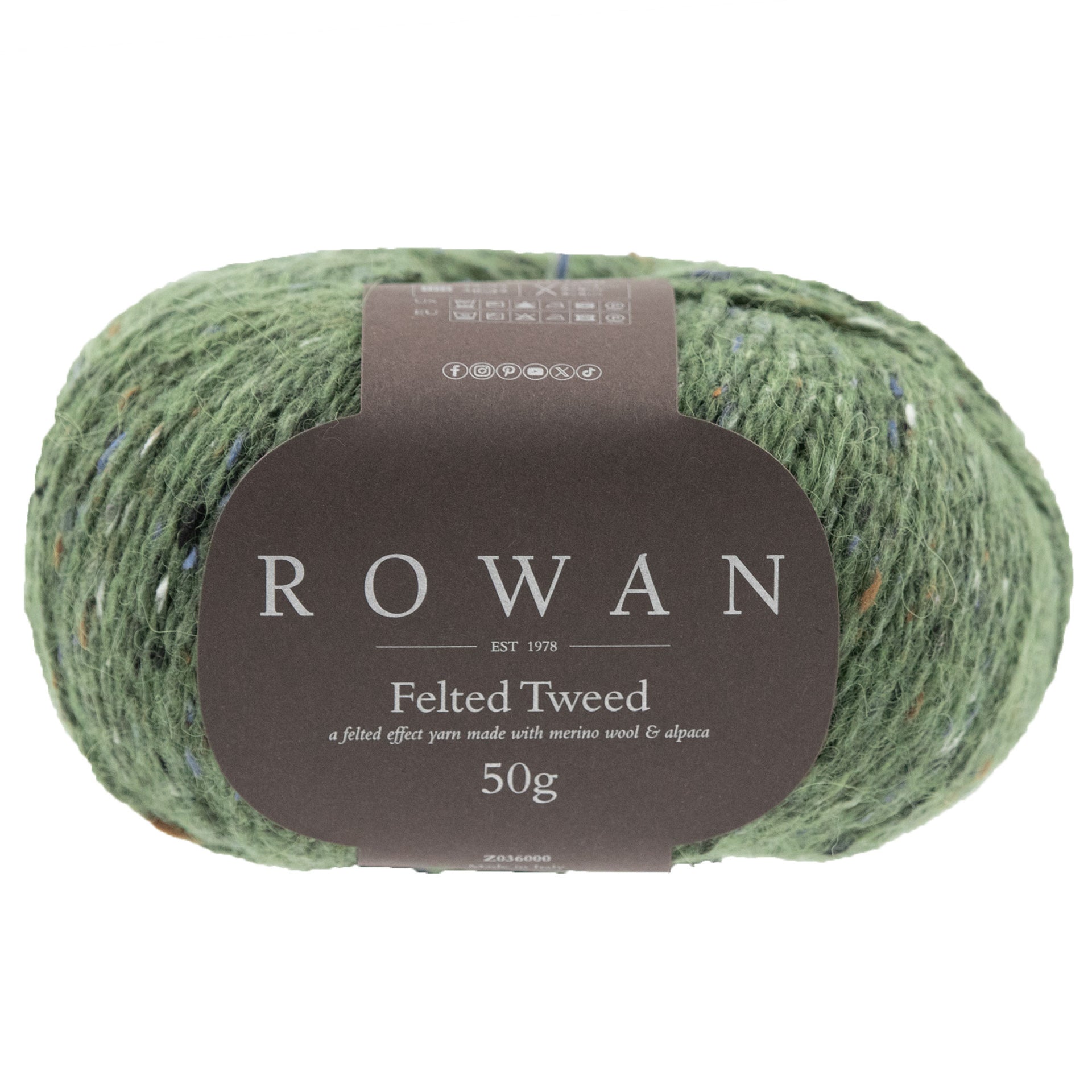 Rowan Felted Tweed Yarn - 228 Khaki - Zoom Image
