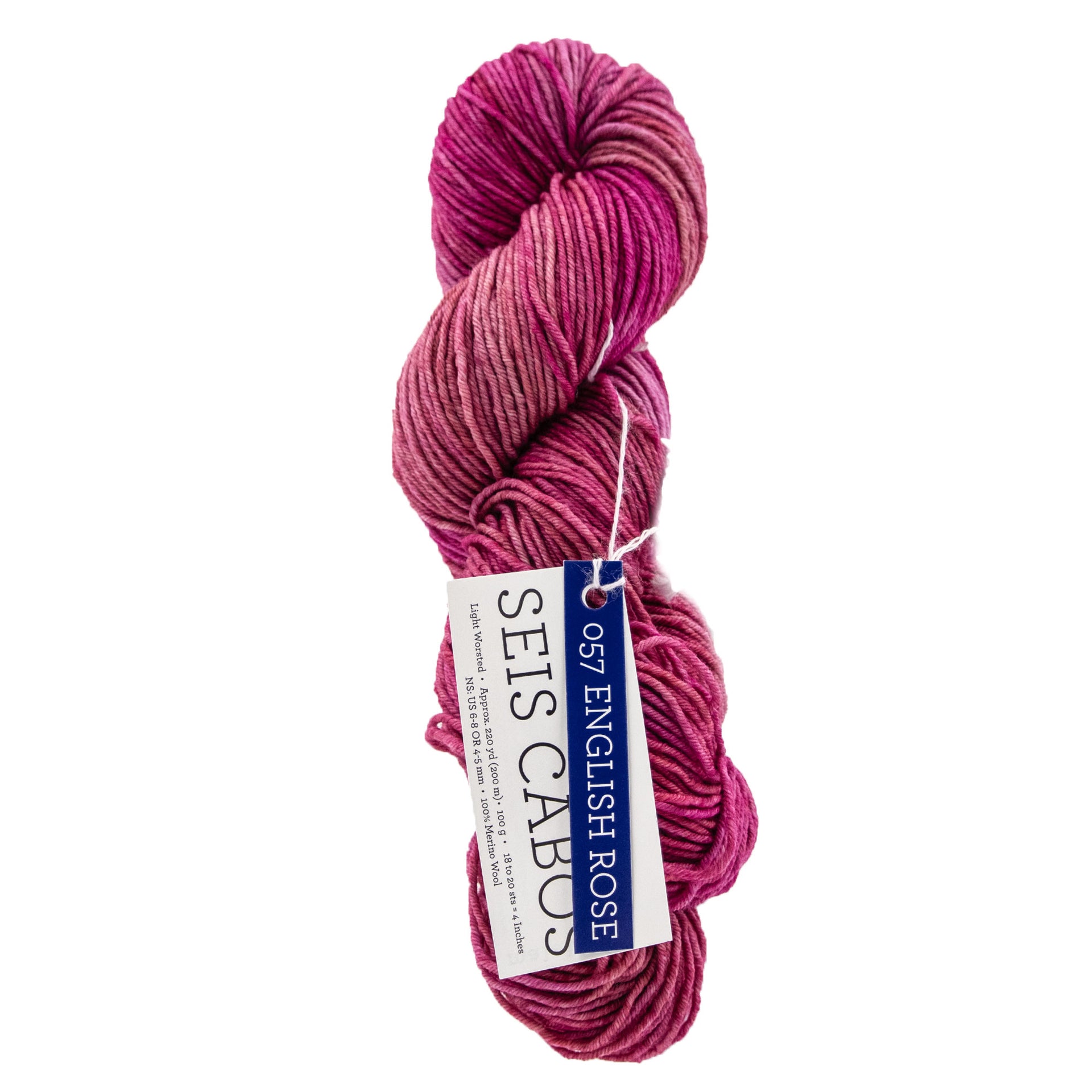Malabrigo Seis Cabos Yarn - 057 English Rose - Zoom Image
