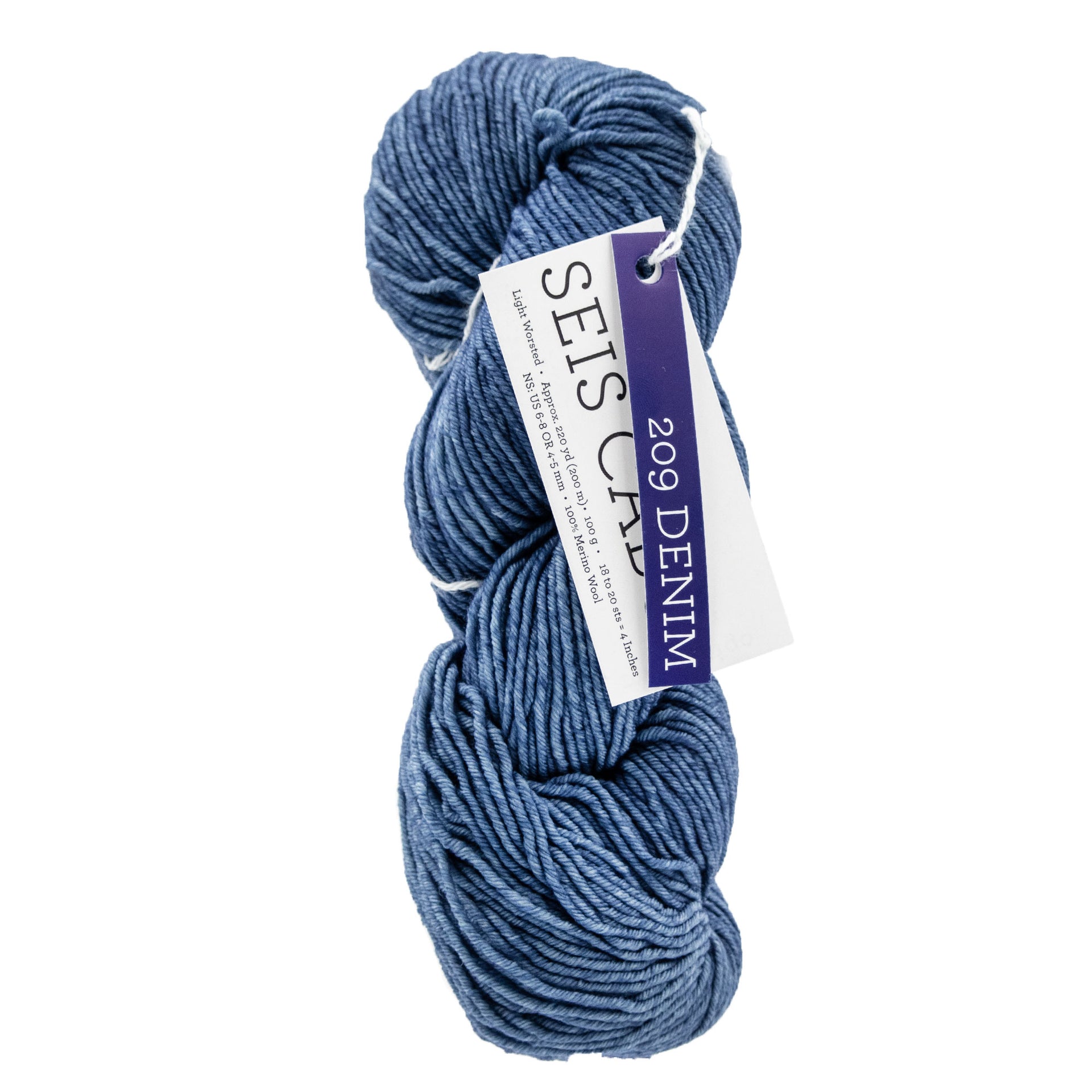Malabrigo Seis Cabos Yarn - 209 Denim - Zoom Image
