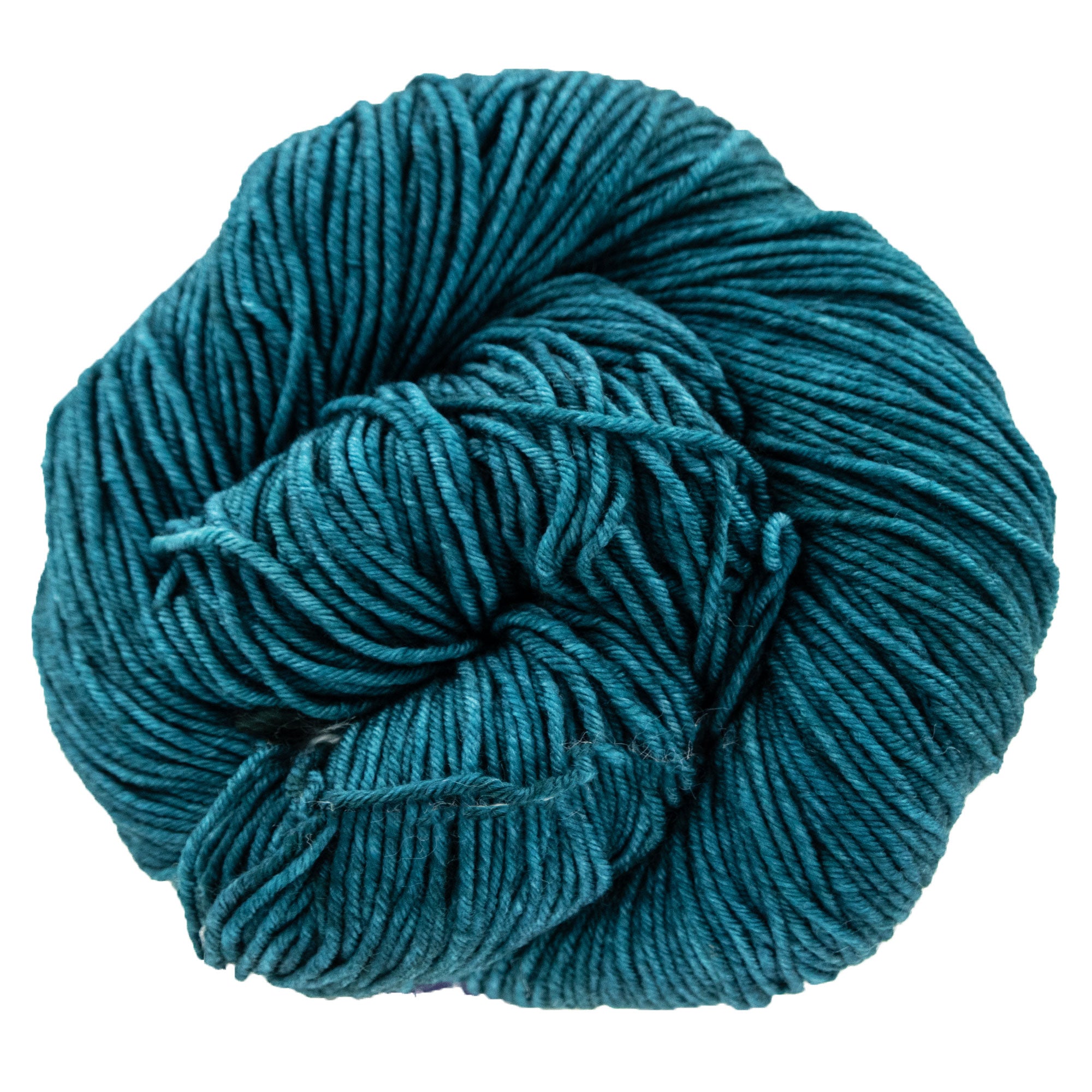 Malabrigo Seis Cabos Yarn - 412 Teal Feather - Zoom Image