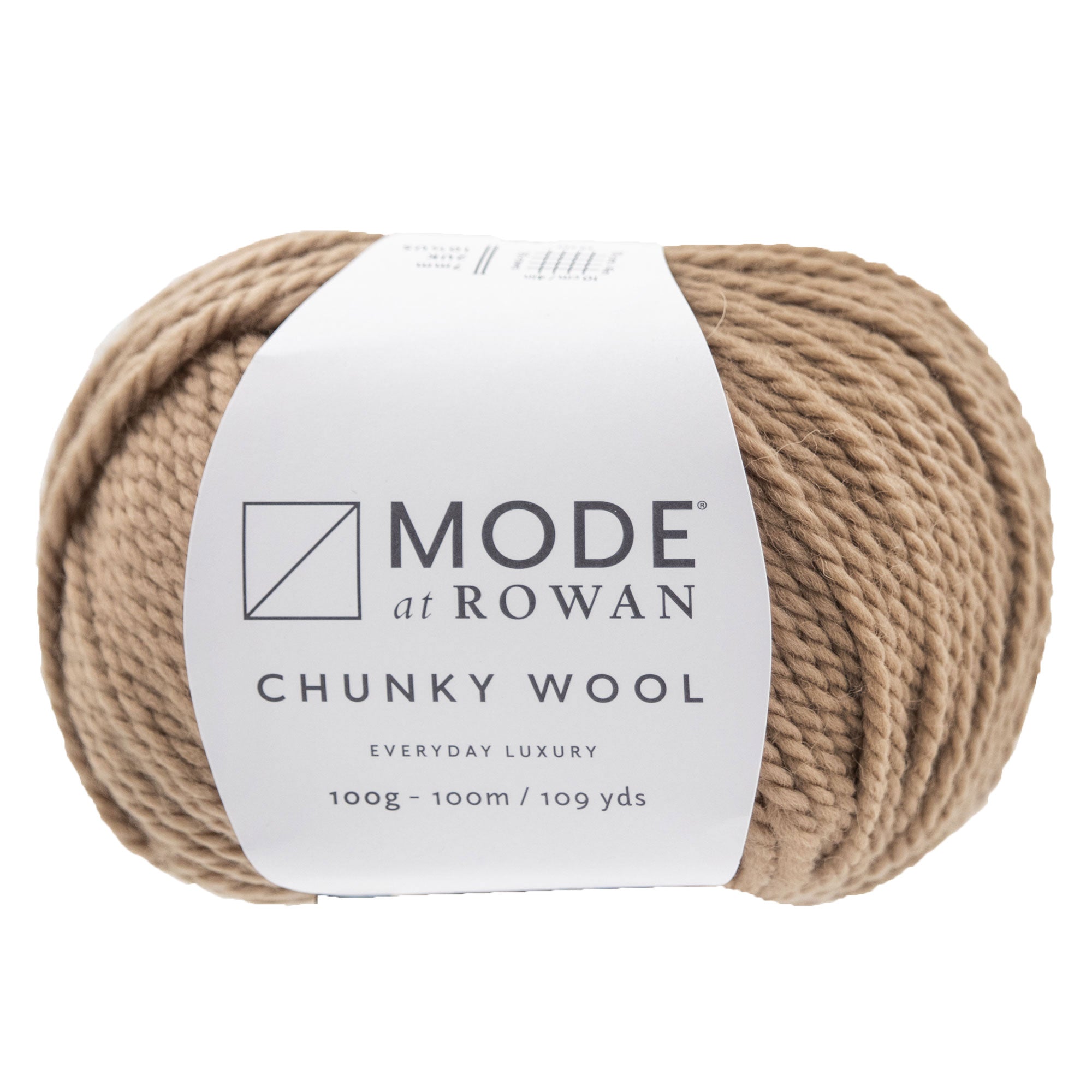 Rowan Mode Chunky Wool Yarn - 016 Cappuccino - Zoom Image
