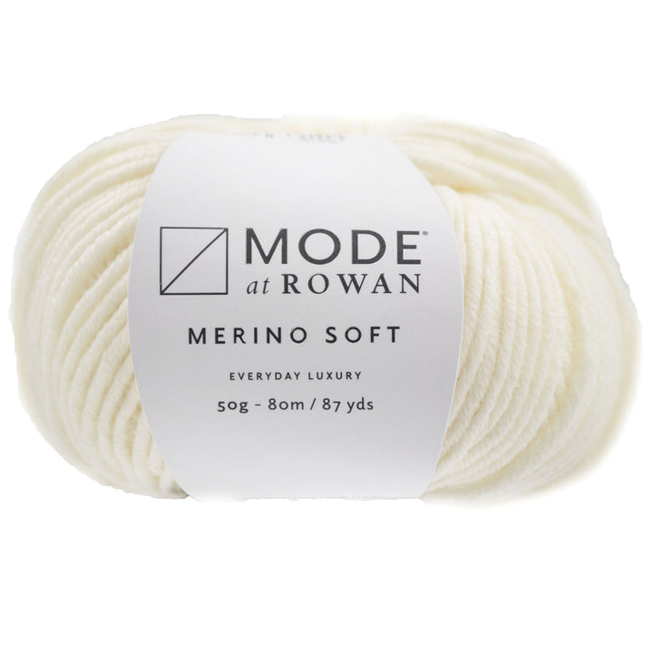 Rowan Mode Merino Soft Yarn - 017 Snow - Zoom Image