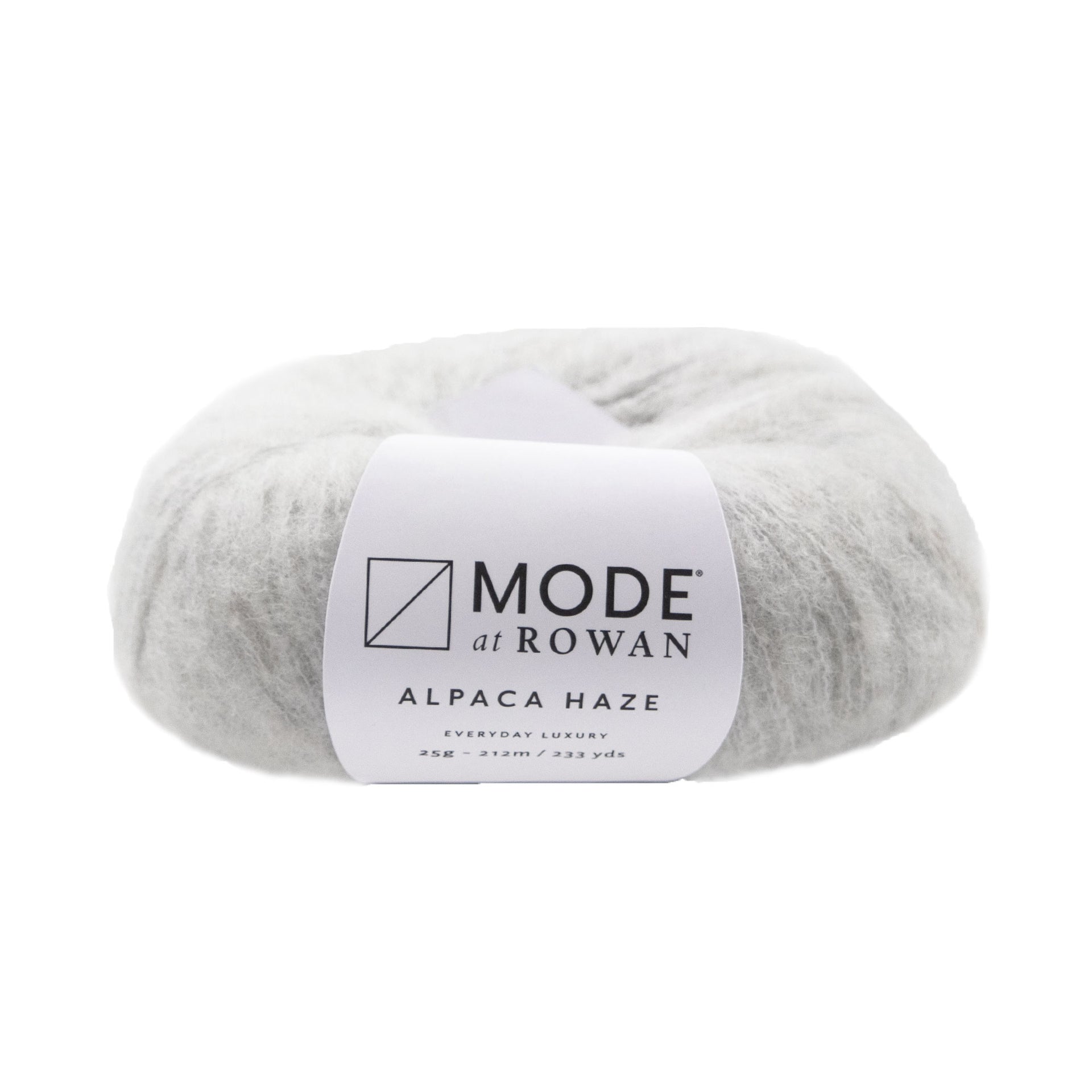 Rowan Mode Alpaca Haze Yarn - 012 Silver - Zoom Image
