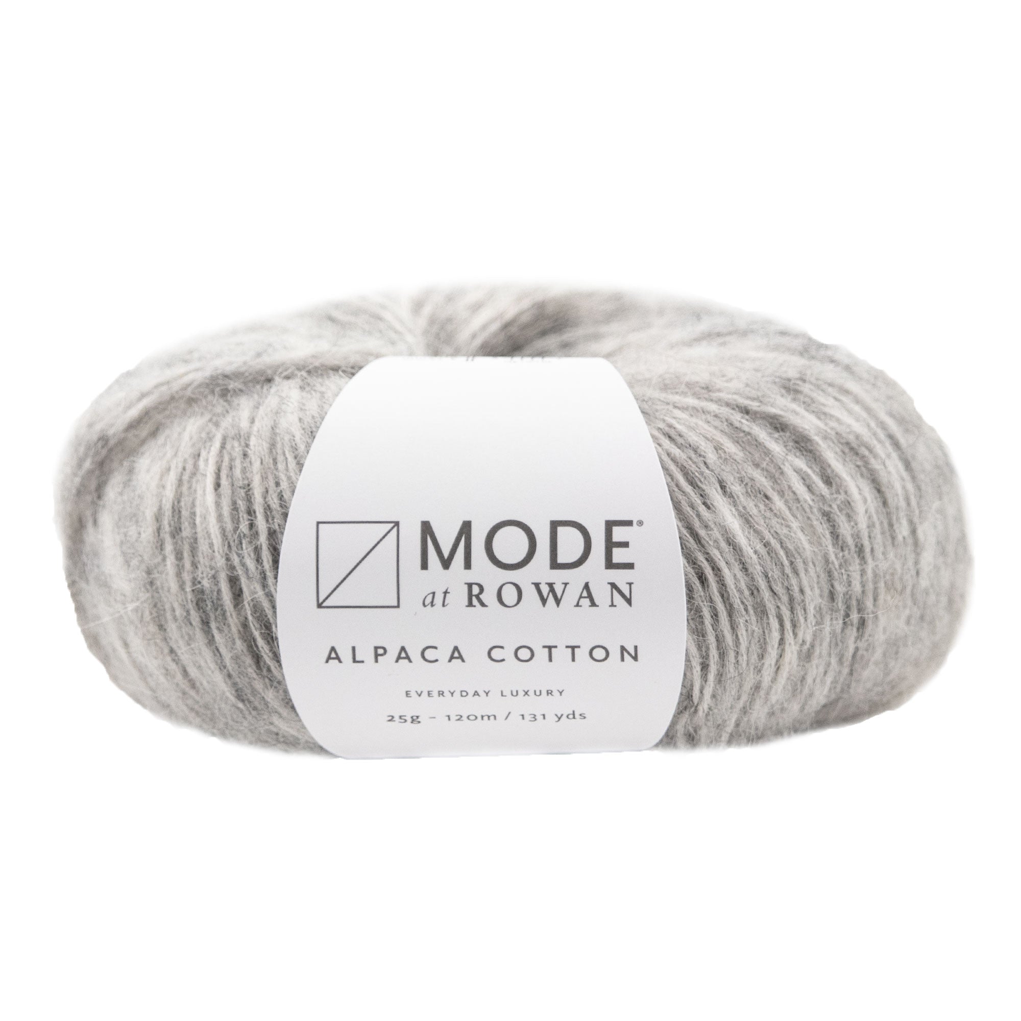 Rowan Mode Alpaca Cotton Yarn - 013 Feather Grey - Zoom Image