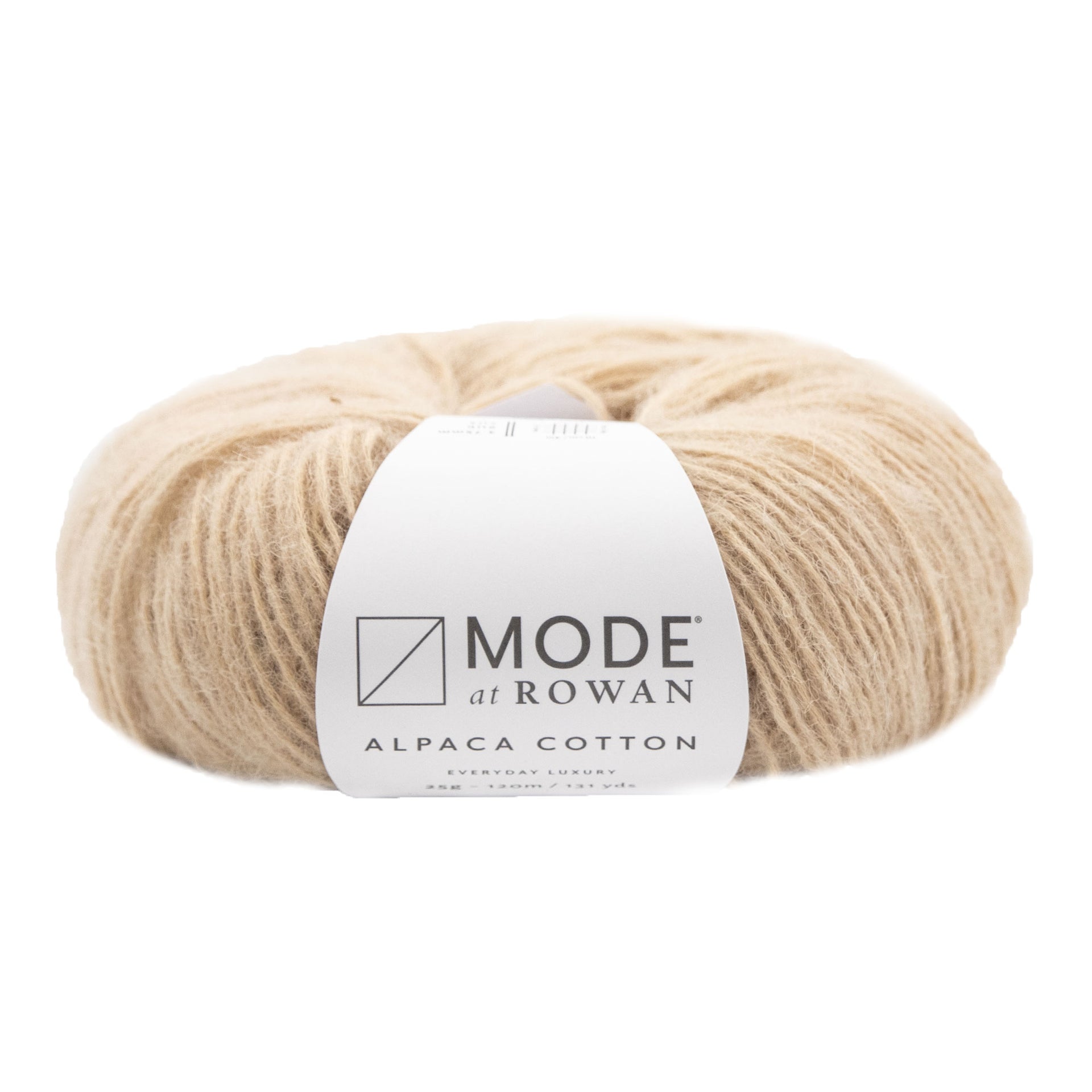 Rowan Mode Alpaca Cotton Yarn - 015 Champagne - Zoom Image
