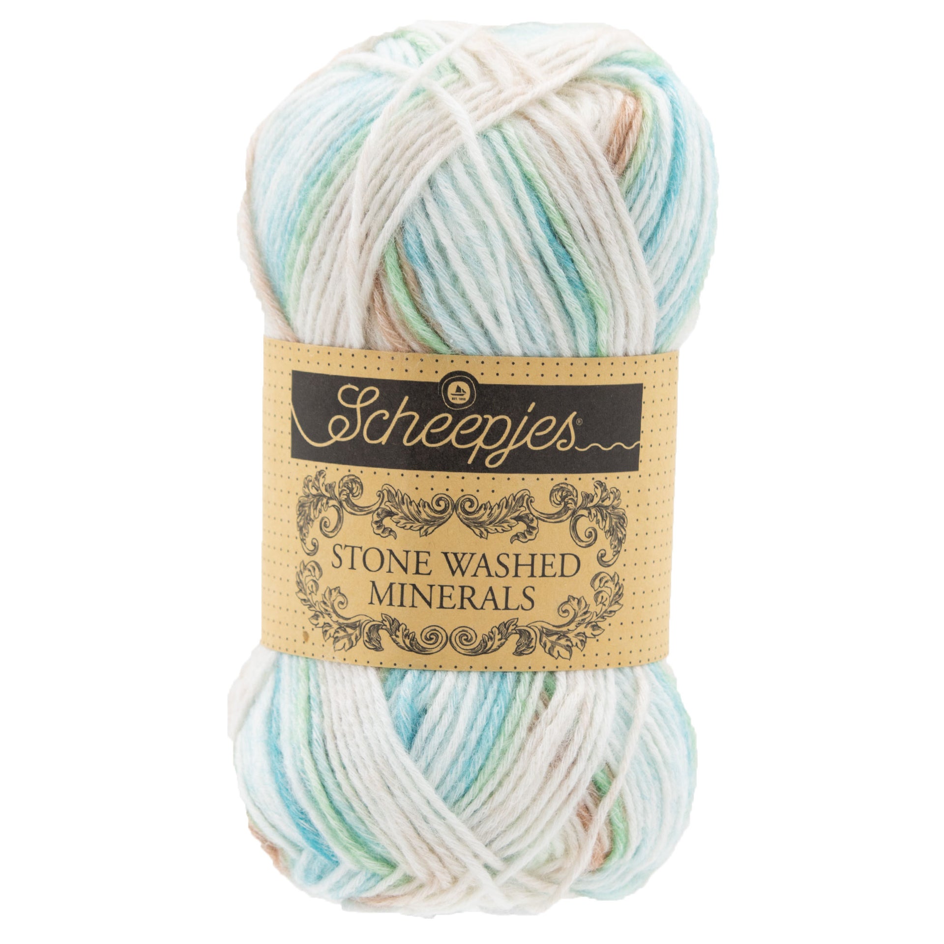 Scheepjes Stone Washed Minerals Yarn - 901 Agate Aria - Zoom Image
