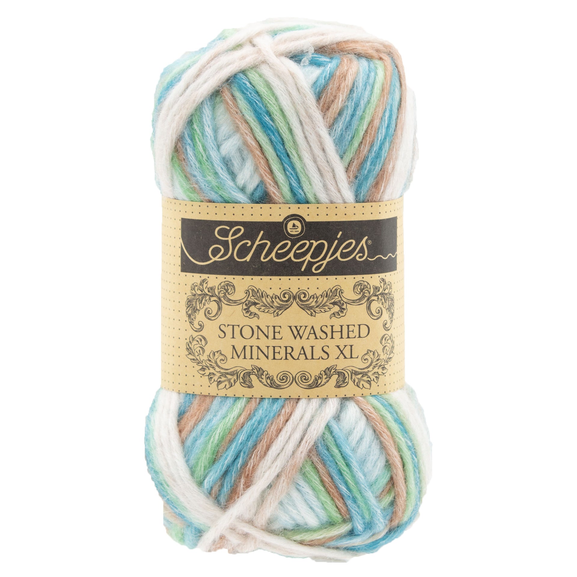 Scheepjes Stone Washed Minerals XL Yarn - 901 Agate Aria - Zoom Image
