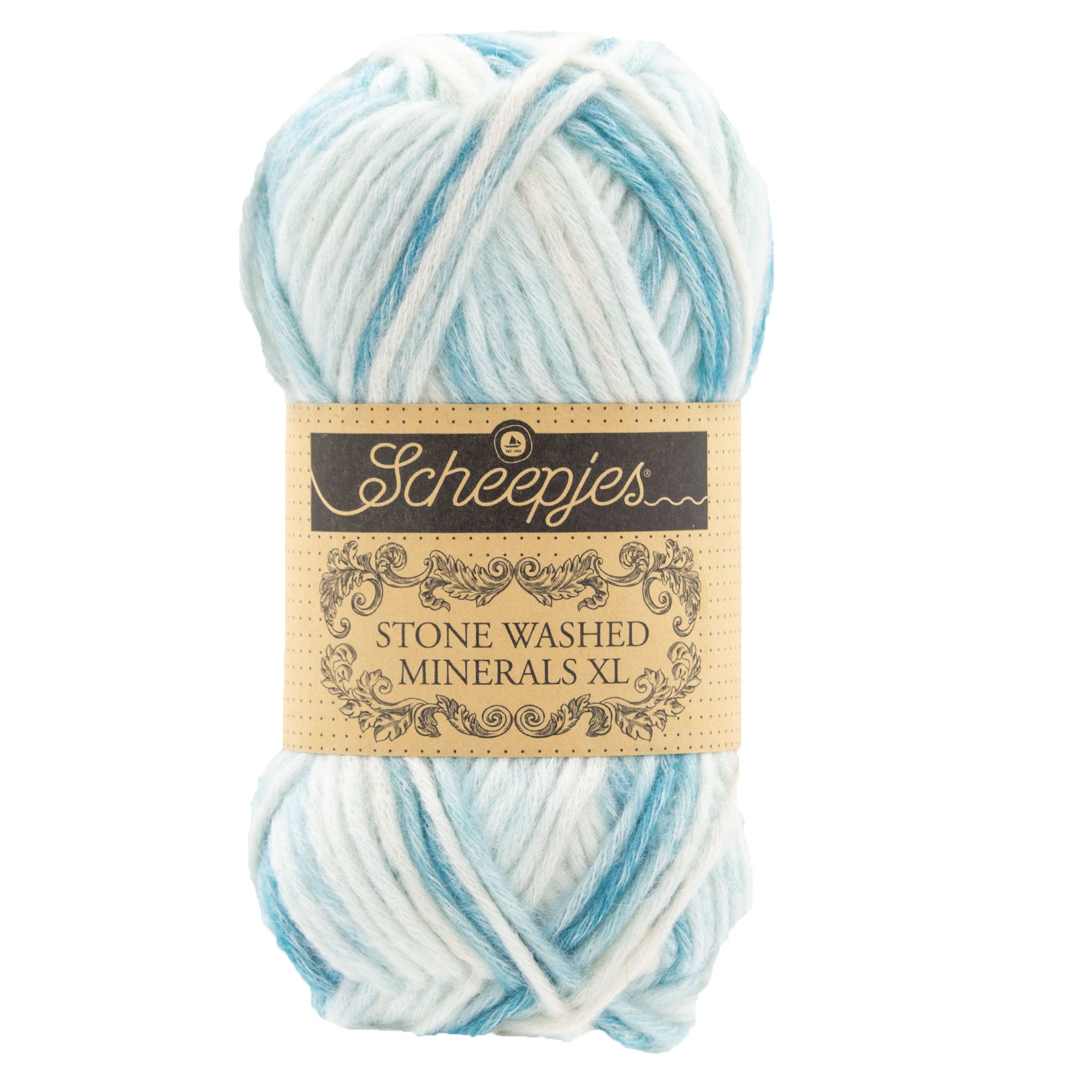 Scheepjes Stone Washed Minerals XL Yarn - 903 Sapphire Serenade - Zoom Image