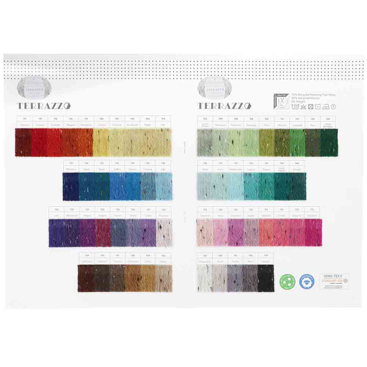 Scheepjes Color Cards - Terrazzo - Extra Image