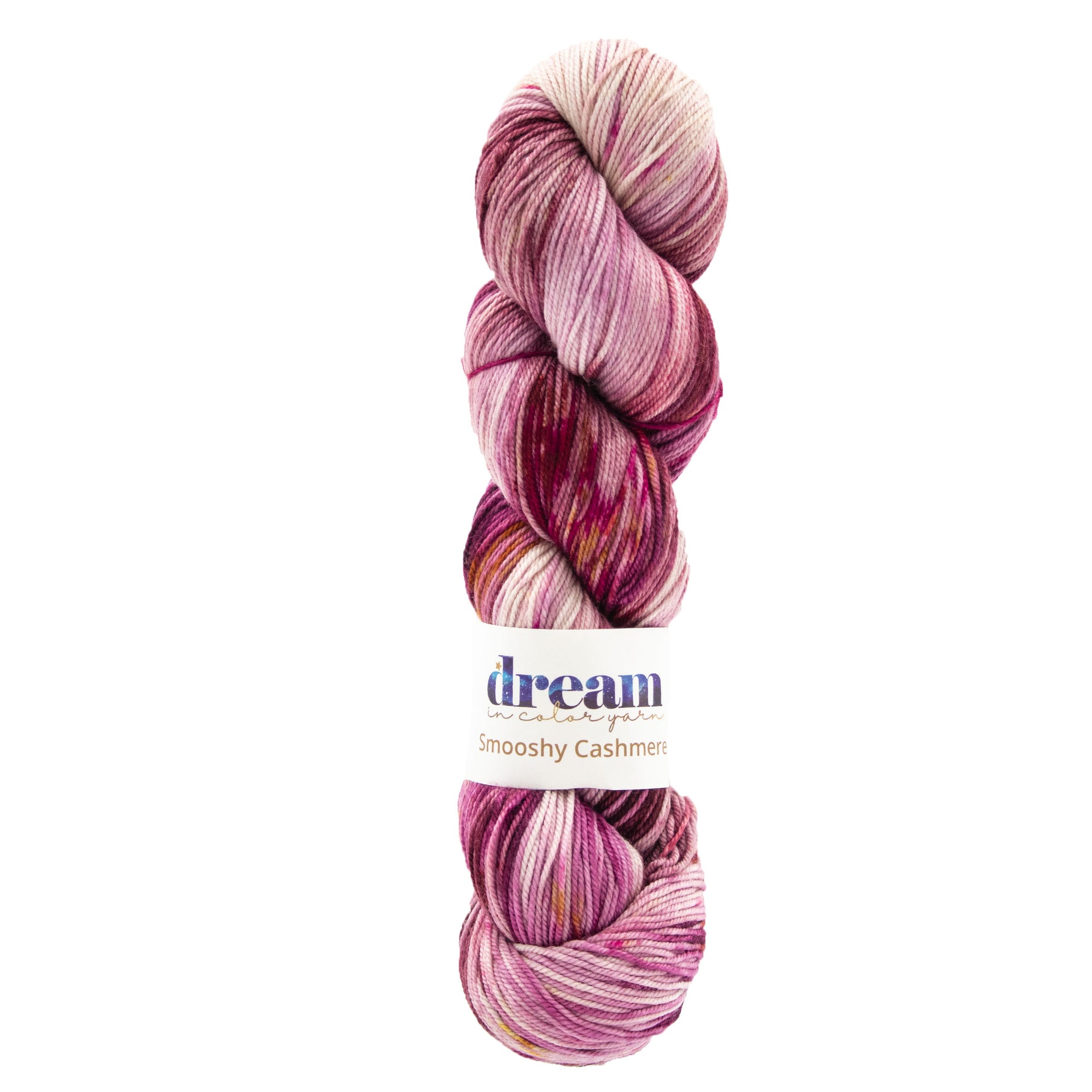 Dream in Color Smooshy Cashmere Yarn - Eaten the Plums - Zoom Image

