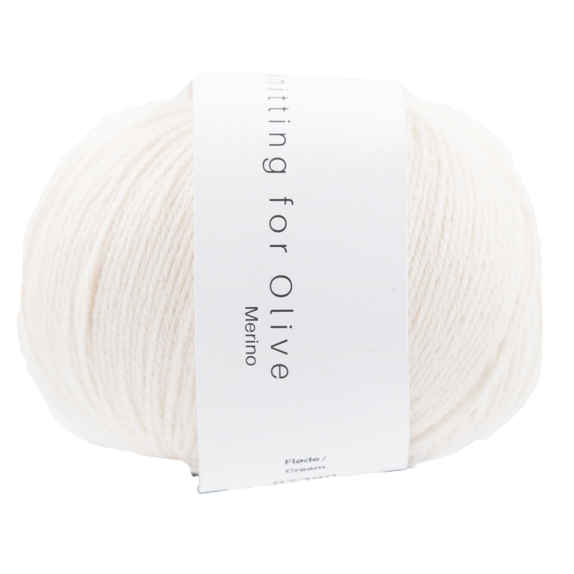 Knitting for Olive Merino Yarn - Cream - Zoom Image
