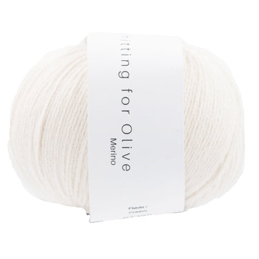 Knitting for Olive Merino Yarn - Cream - Zoom Image