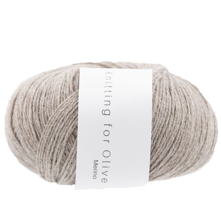 Knitting for Olive Merino Yarn - Oatmeal - Zoom Image