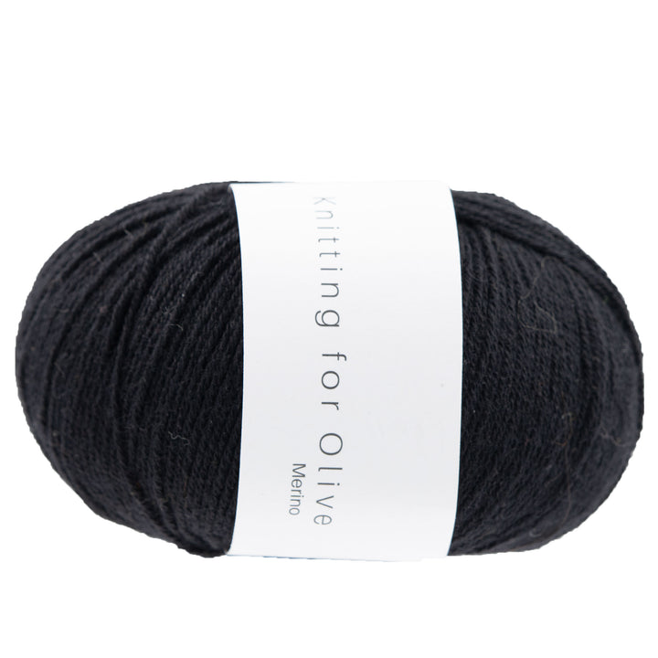 Knitting for Olive Merino Yarn - Licorice - Zoom Image