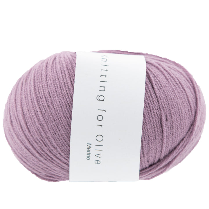 Knitting for Olive Merino Yarn - Artichoke Purple - Zoom Image