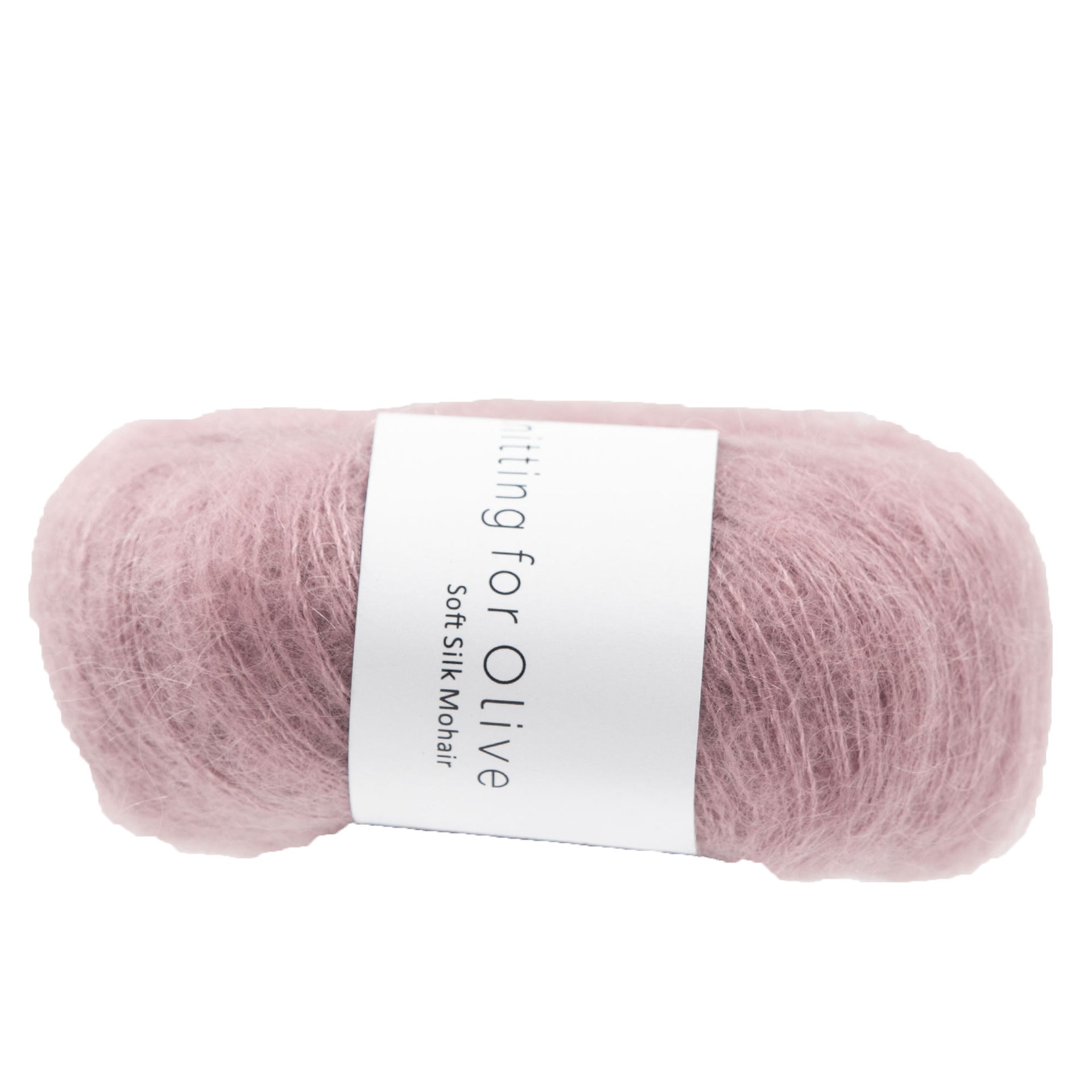 Knitting for Olive Soft Silk Mohair Yarn - Dusty Rose - Zoom Image
