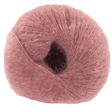 Knitting for Olive Soft Silk Mohair Yarn - Plum Rose - Zoom Image
