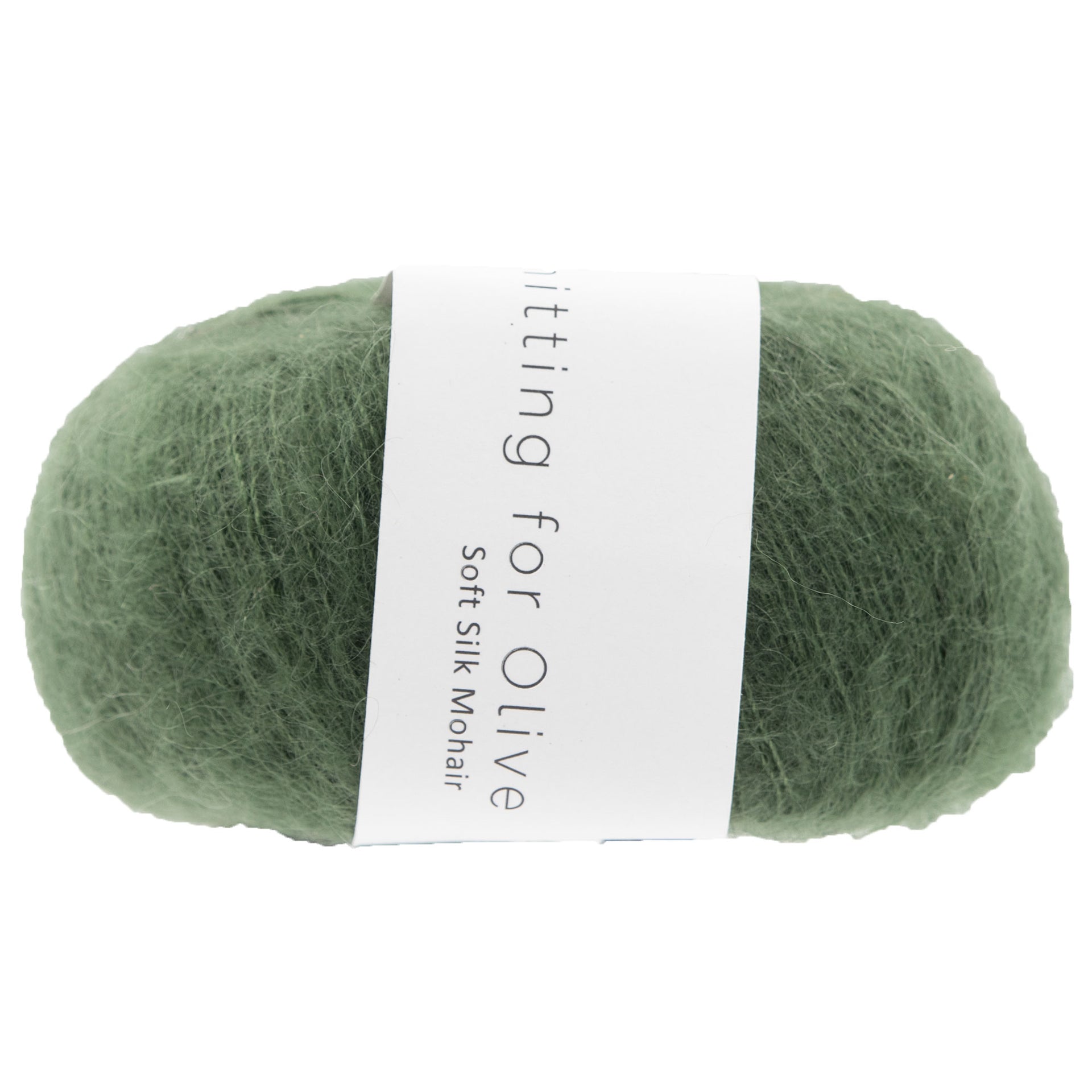 Knitting for Olive Soft Silk Mohair Yarn - Bottle Green - Zoom Image
