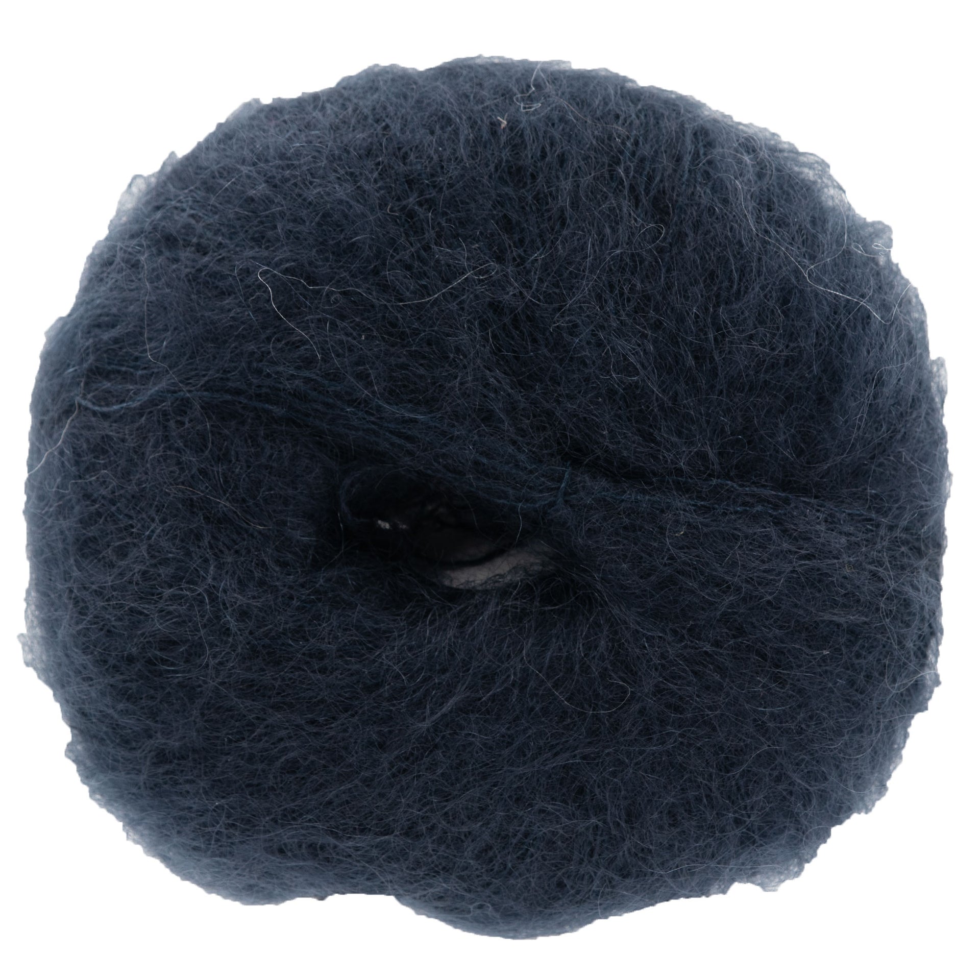 Knitting for Olive Soft Silk Mohair Yarn - Navy Blue - Zoom Image
