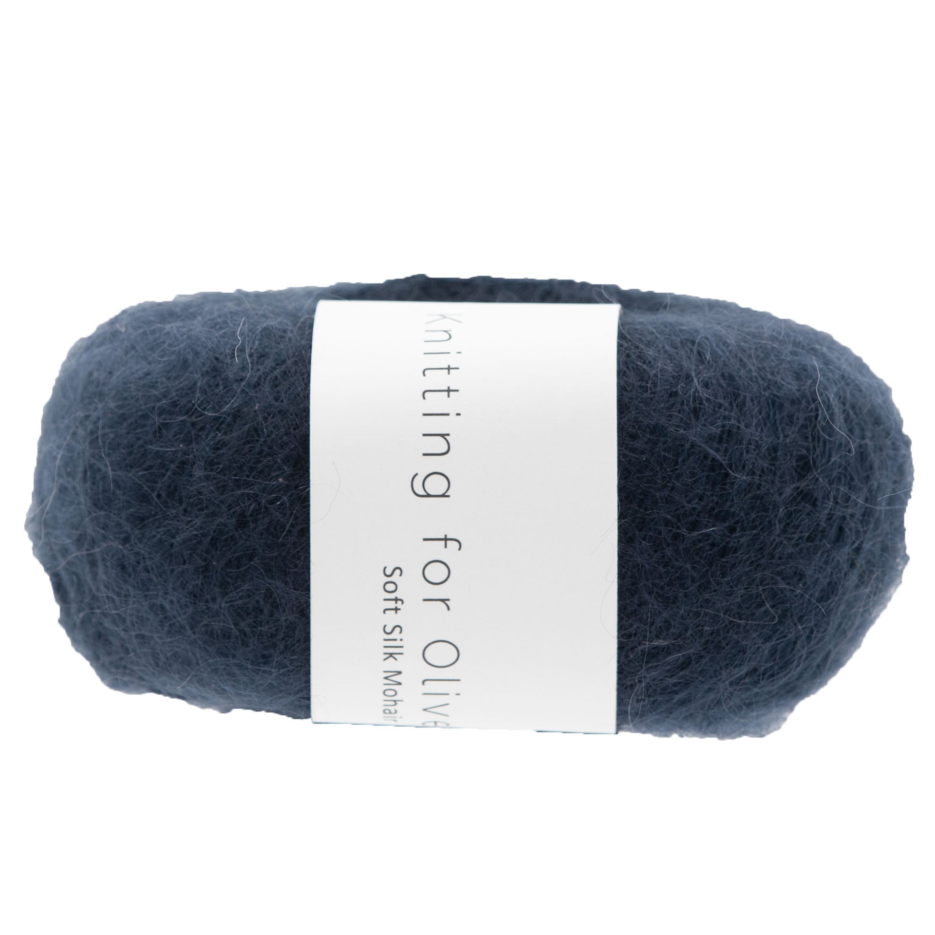 Knitting for Olive Soft Silk Mohair Yarn - Navy Blue - Zoom Image
