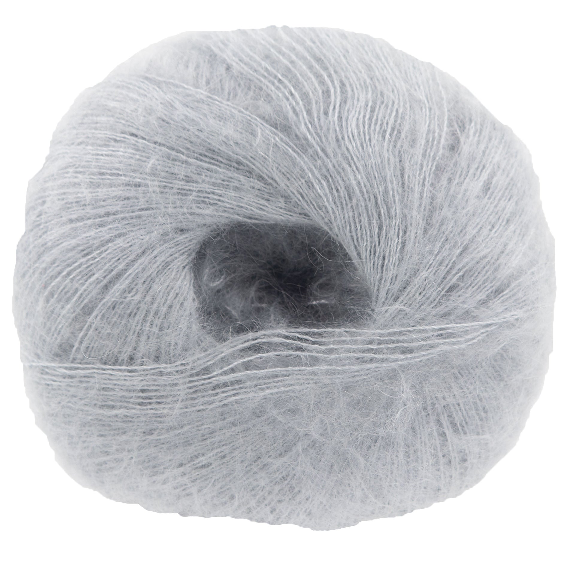 Knitting for Olive Soft Silk Mohair Yarn - Soft Blue - Zoom Image
