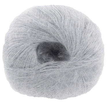 Knitting for Olive Soft Silk Mohair Yarn - Soft Blue - Zoom Image