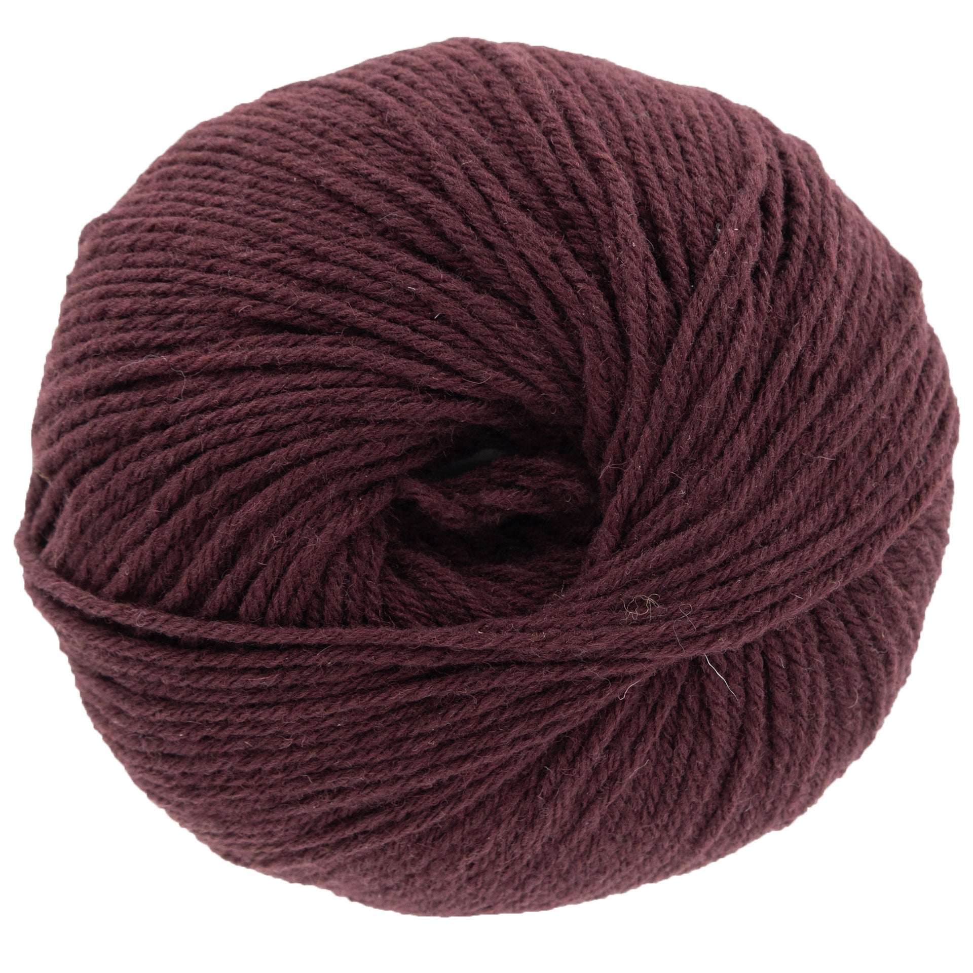 Knitting for Olive Heavy Merino Yarn - Bordeaux - Zoom Image
