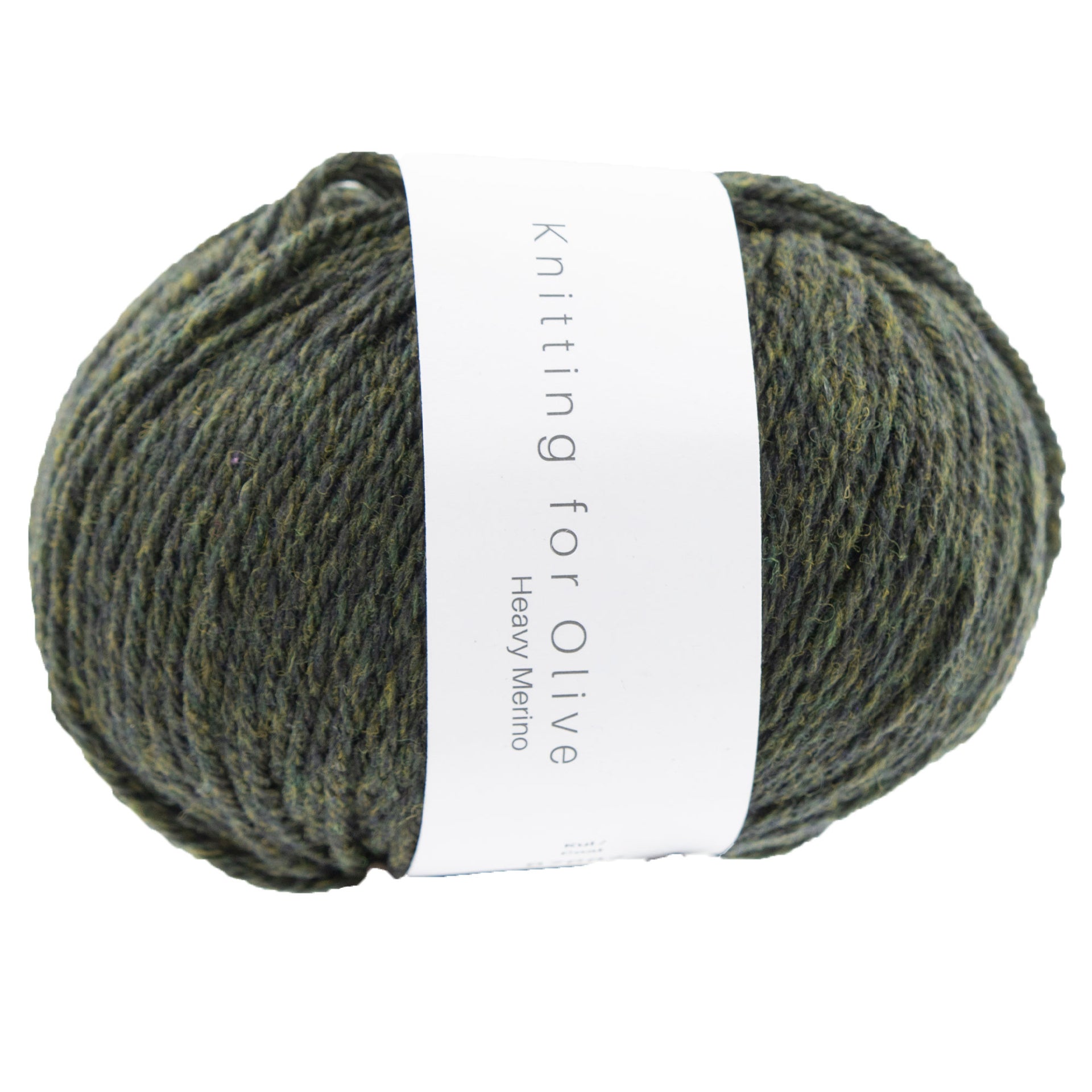 Knitting for Olive Heavy Merino Yarn - Slate Green - Zoom Image
