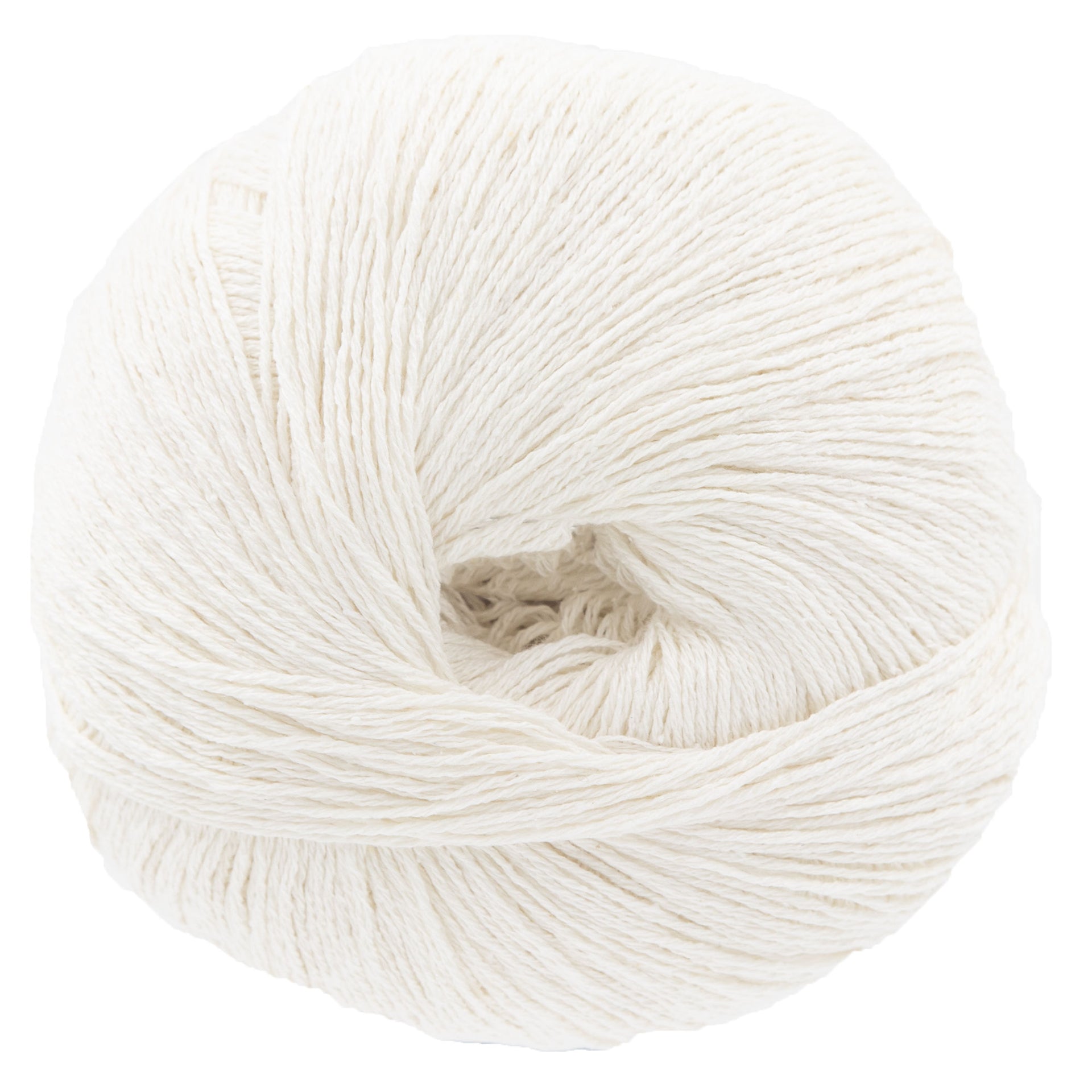 Knitting for Olive Pure Silk Yarn - Cream - Zoom Image
