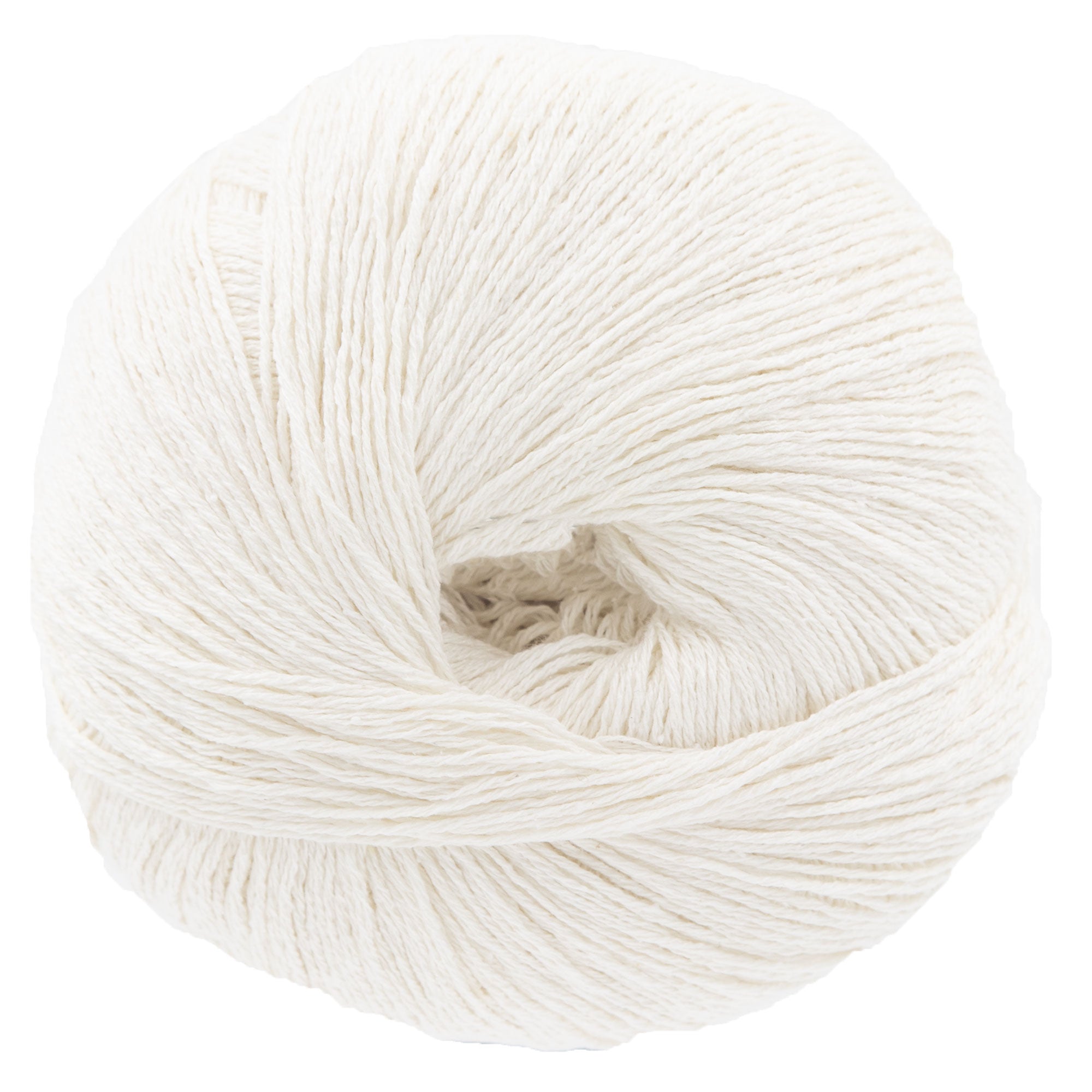 Knitting for Olive Pure Silk Yarn - Cream - Zoom Image