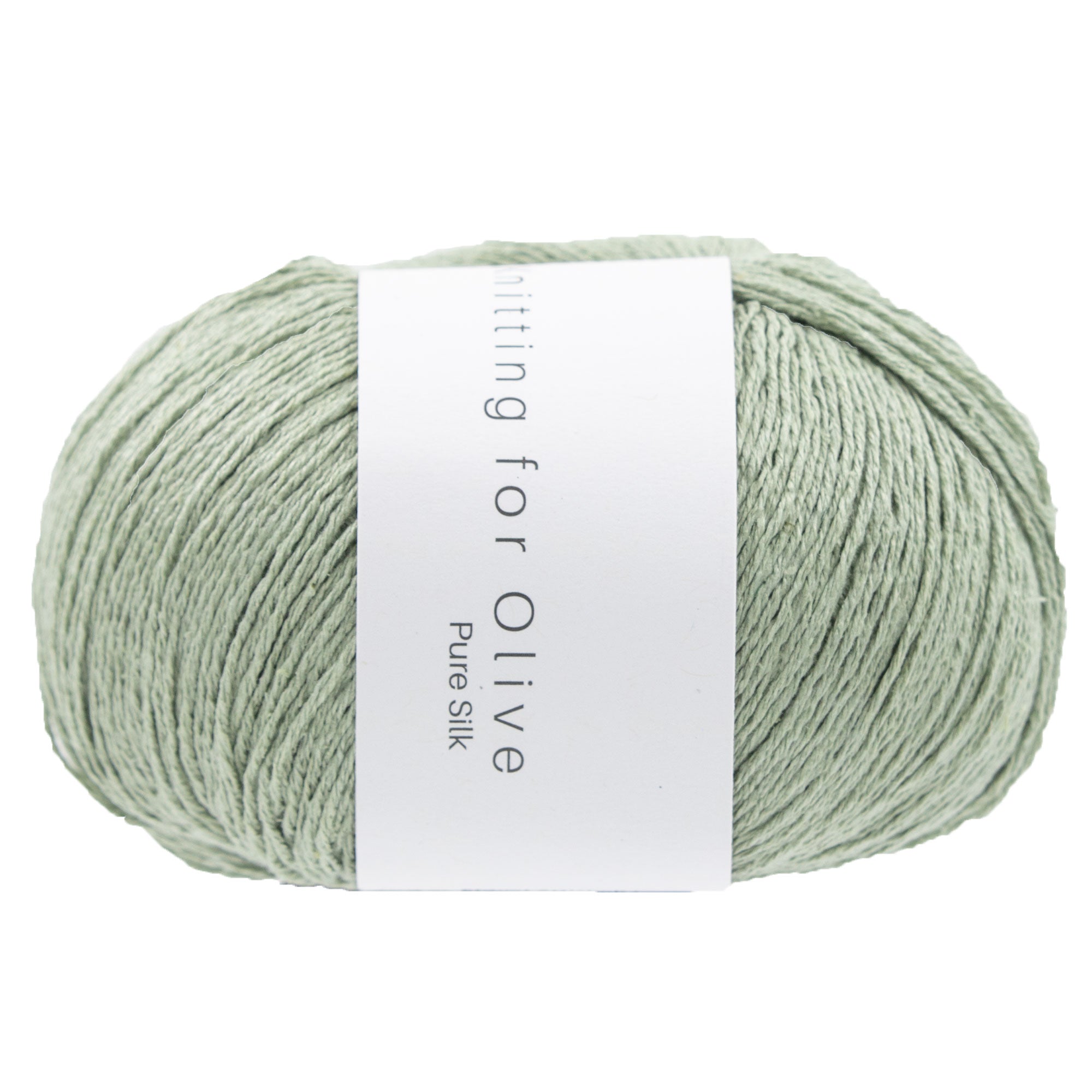 Knitting for Olive Pure Silk Yarn - Dusty Artichoke - Zoom Image