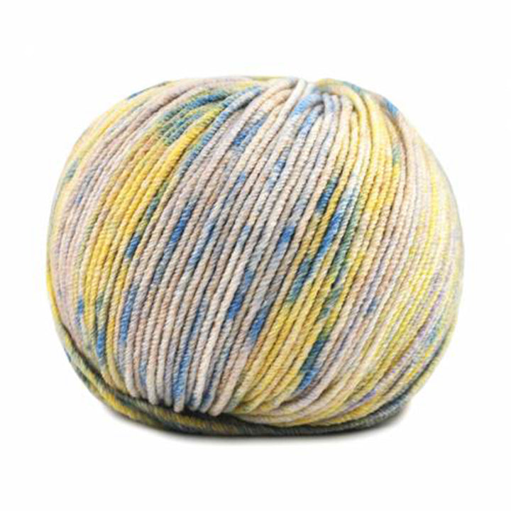 Ella Rae Cashmereno Sport Speckled Yarn - 201 Malibu Sands - Zoom Image