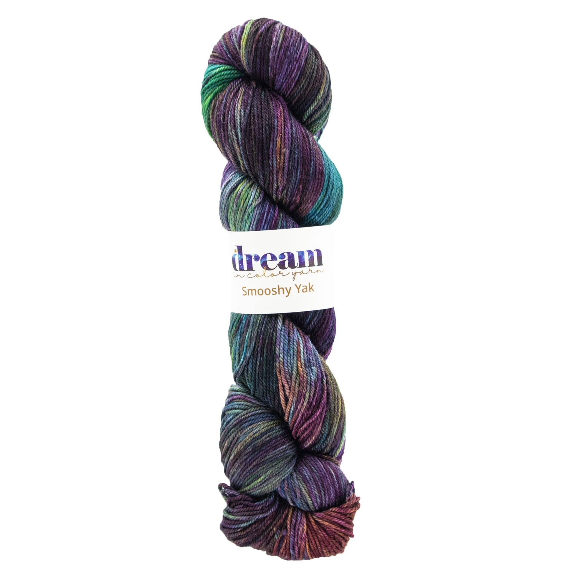 Dream in Color Smooshy Yak Yarn - Secret Garden - Zoom Image
