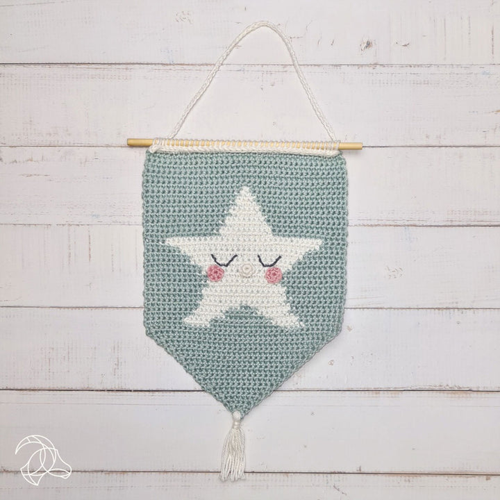 Hardicraft Plush Toys - Star Wall Hanger (Crochet) - Extra Image