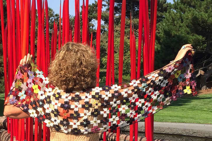 Madelinetosh Florescence Scarf Kit - Extra Image