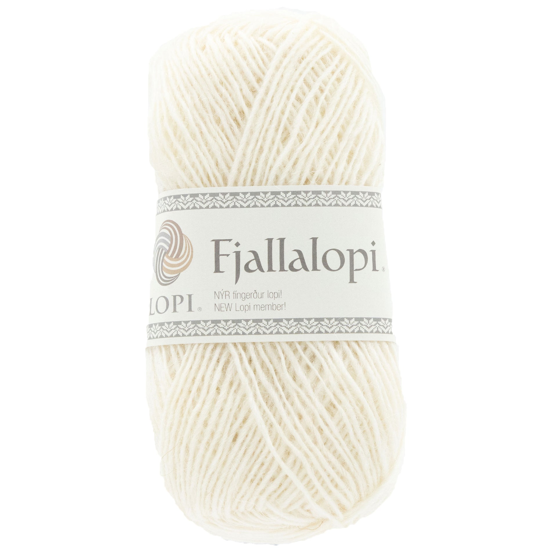 Lopi Fjallalopi Yarn - 3051 Lily White - Zoom Image
