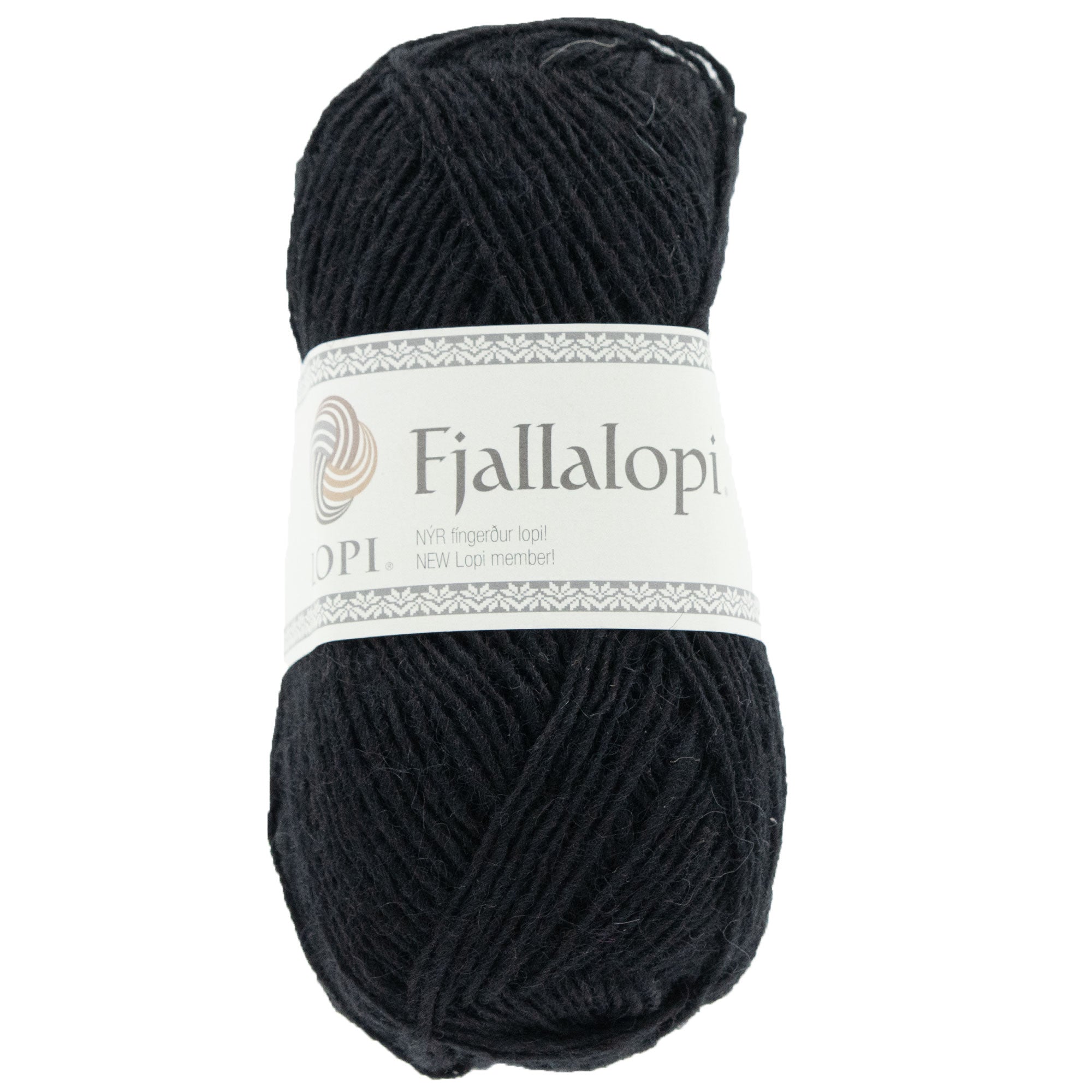 Lopi Fjallalopi Yarn - 3059 Raven Black - Zoom Image