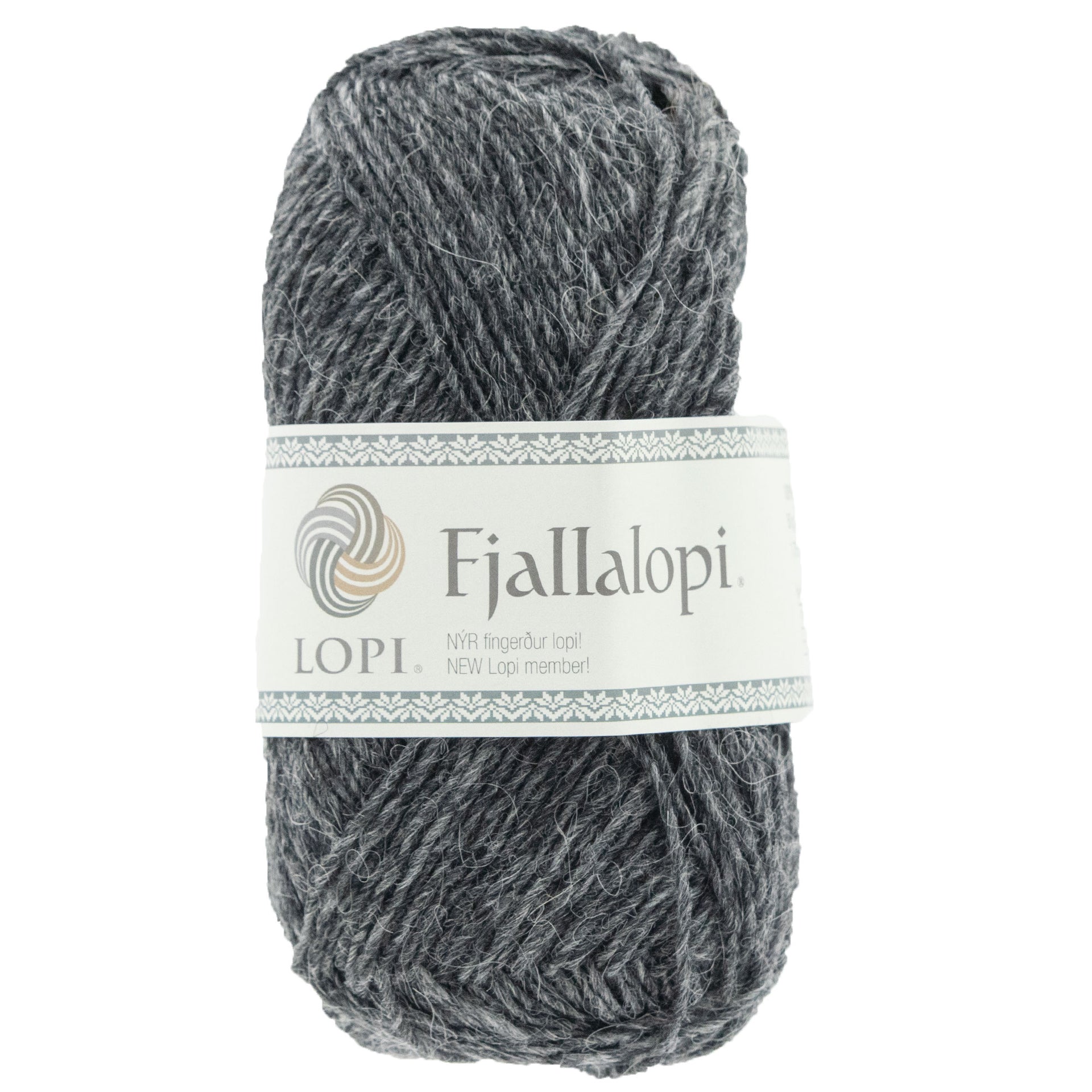 Lopi Fjallalopi Yarn - 3058 Gravel Grey - Zoom Image
