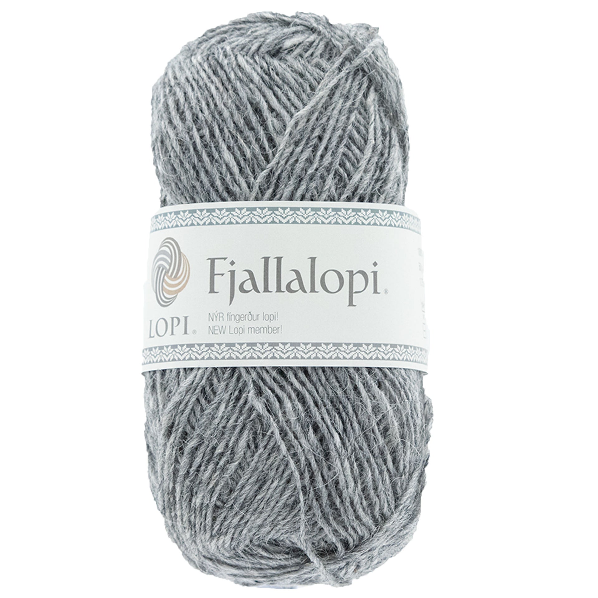 Lopi Fjallalopi Yarn - 3056 Grey Sky - Zoom Image

