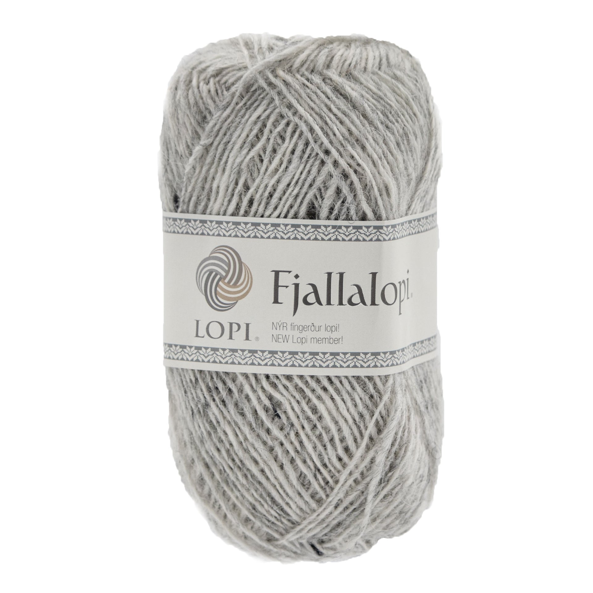 Lopi Fjallalopi Yarn - 3054 Frost Grey - Zoom Image
