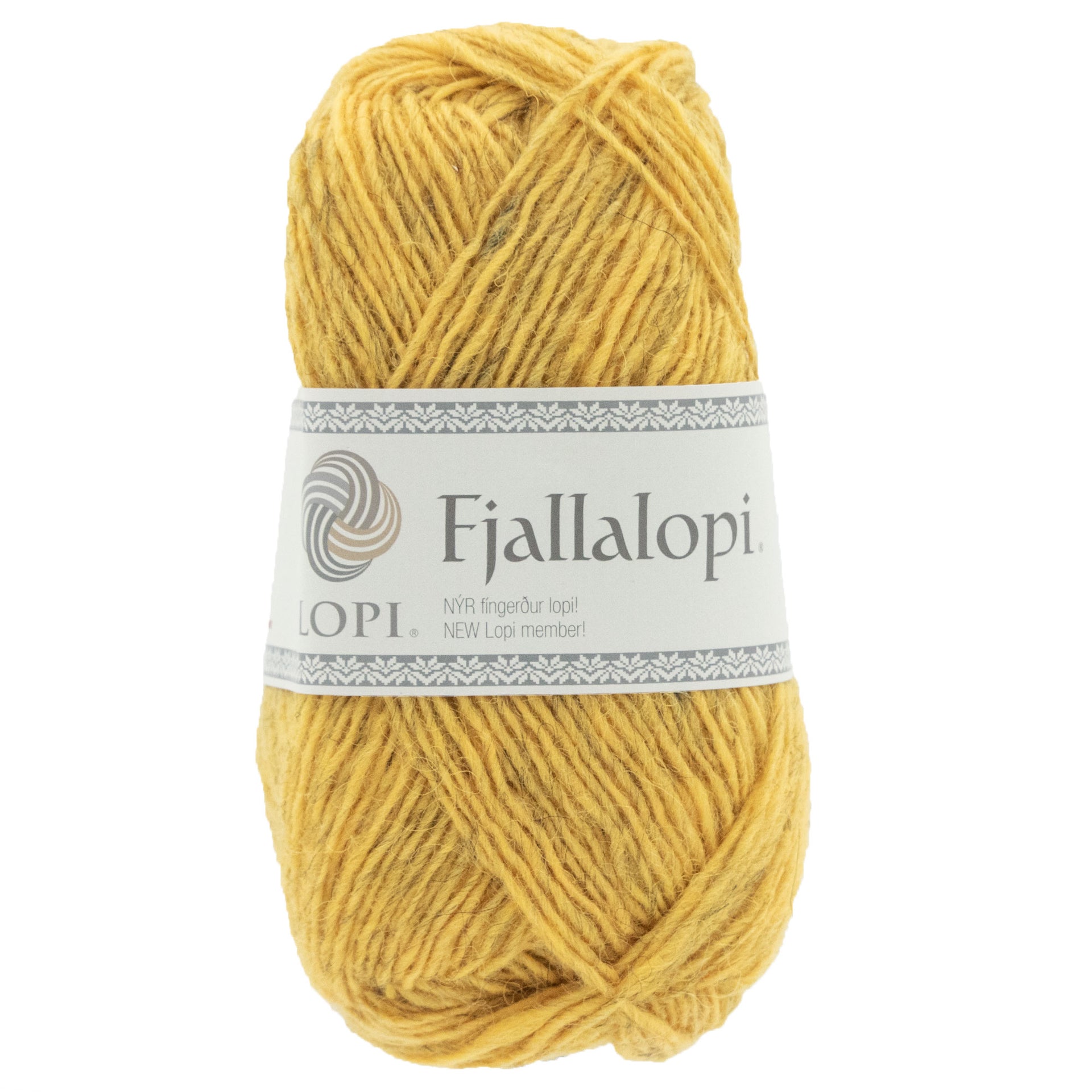 Lopi Fjallalopi Yarn - 3040 Summer Yellow - Zoom Image
