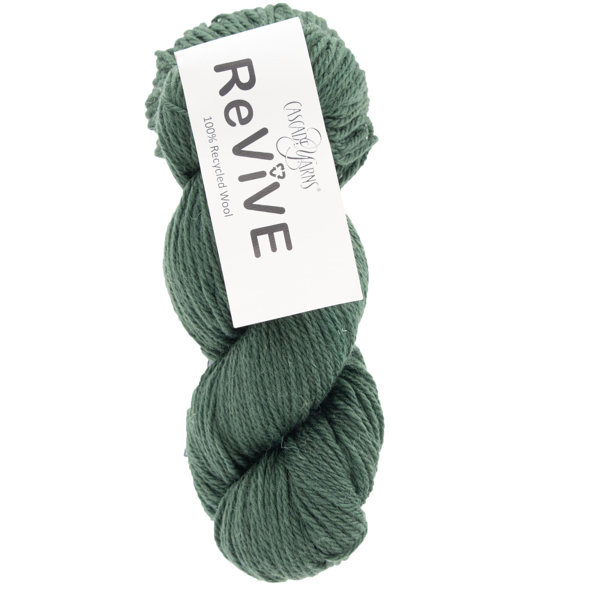 Cascade Yarns ReVive Yarn - 08 Duck Green - Zoom Image