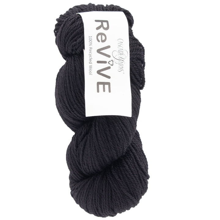 Cascade Yarns ReVive Yarn - 20 Black - Zoom Image