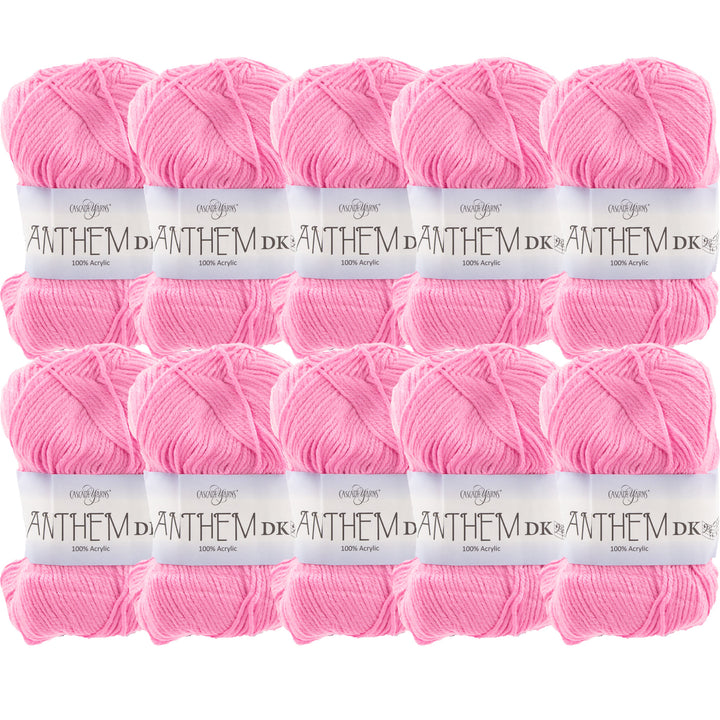 Cascade Yarns Anthem DK Yarn - 09 Pink - 10-Pack - Zoom Image