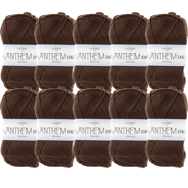 Cascade Yarns Anthem DK Yarn - 16 Cocoa - 10-Pack - Zoom Image