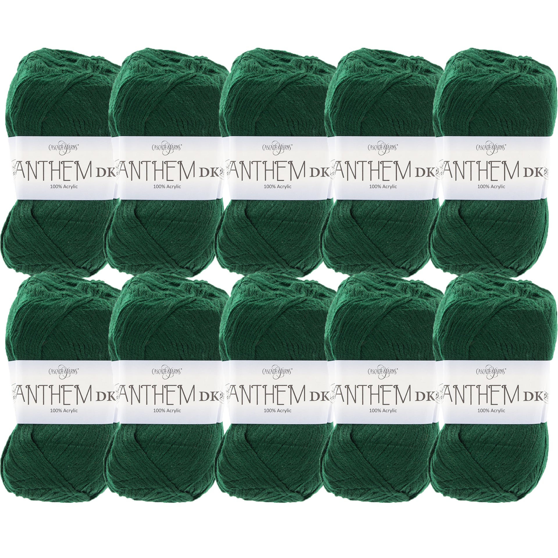 Cascade Yarns Anthem DK Yarn - 17 Forest - 10-Pack - Zoom Image
