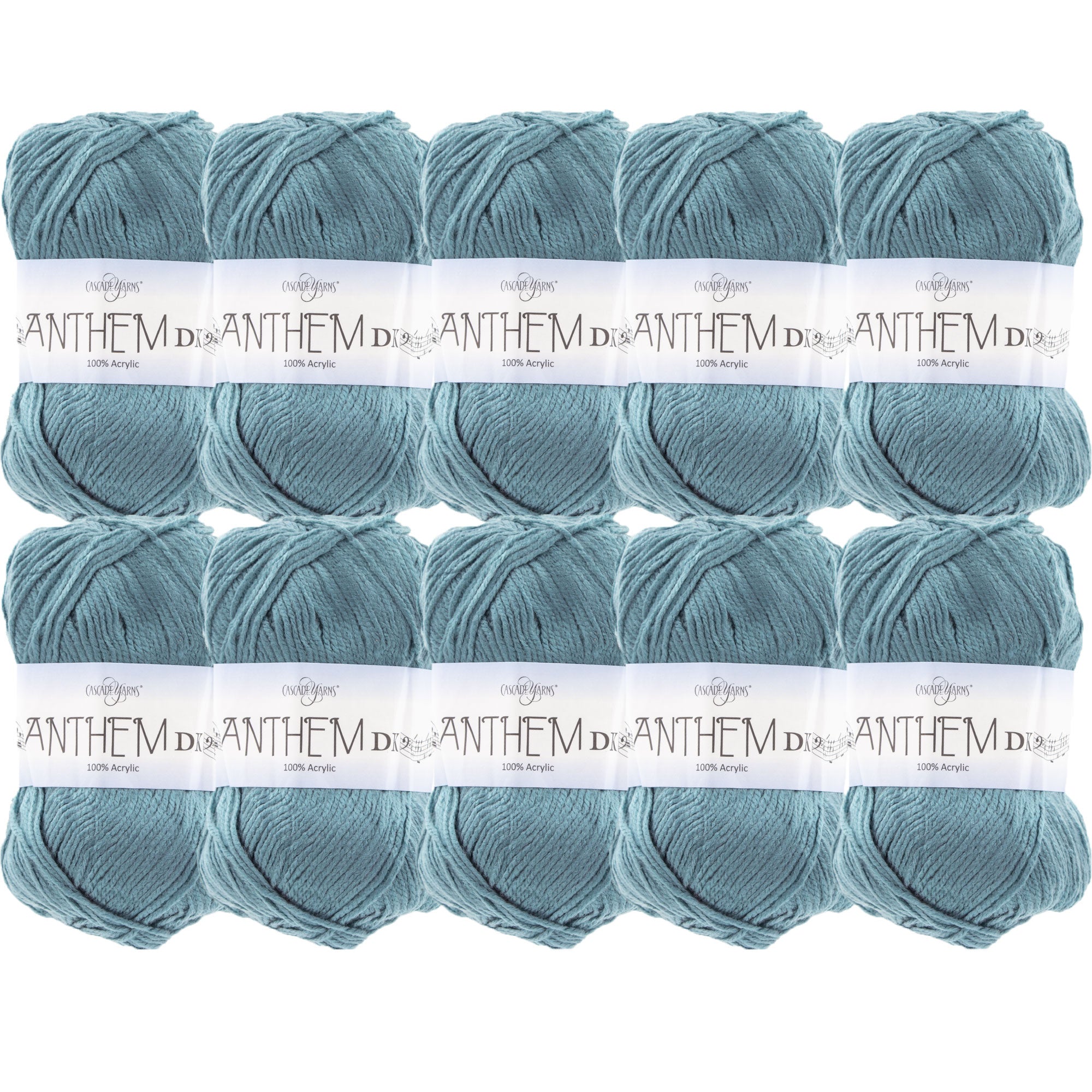 Cascade Yarns Anthem DK Yarn - 24 Denim - 10-Pack - Zoom Image